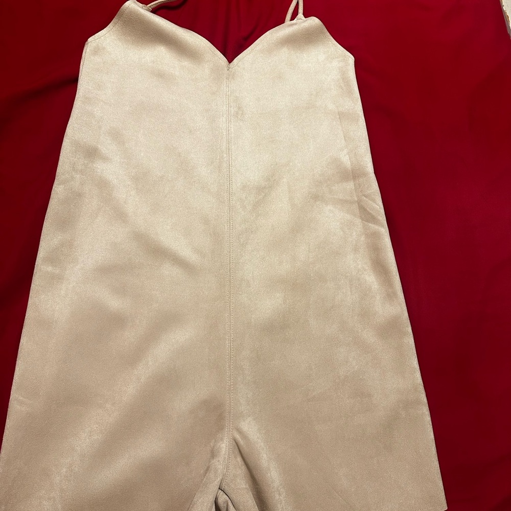 Zara Elegant Creme Romper